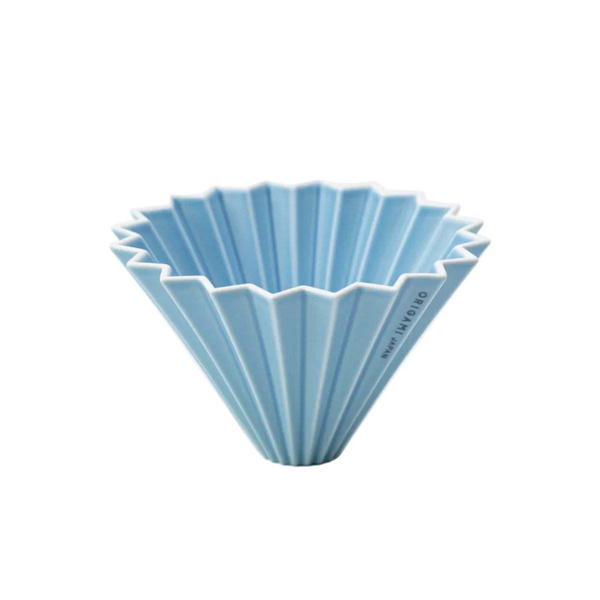 Origami - Pour Over Coffee Dripper - Porcelain - Matte Blue